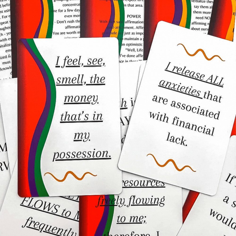 Abundance Affirmation Cards